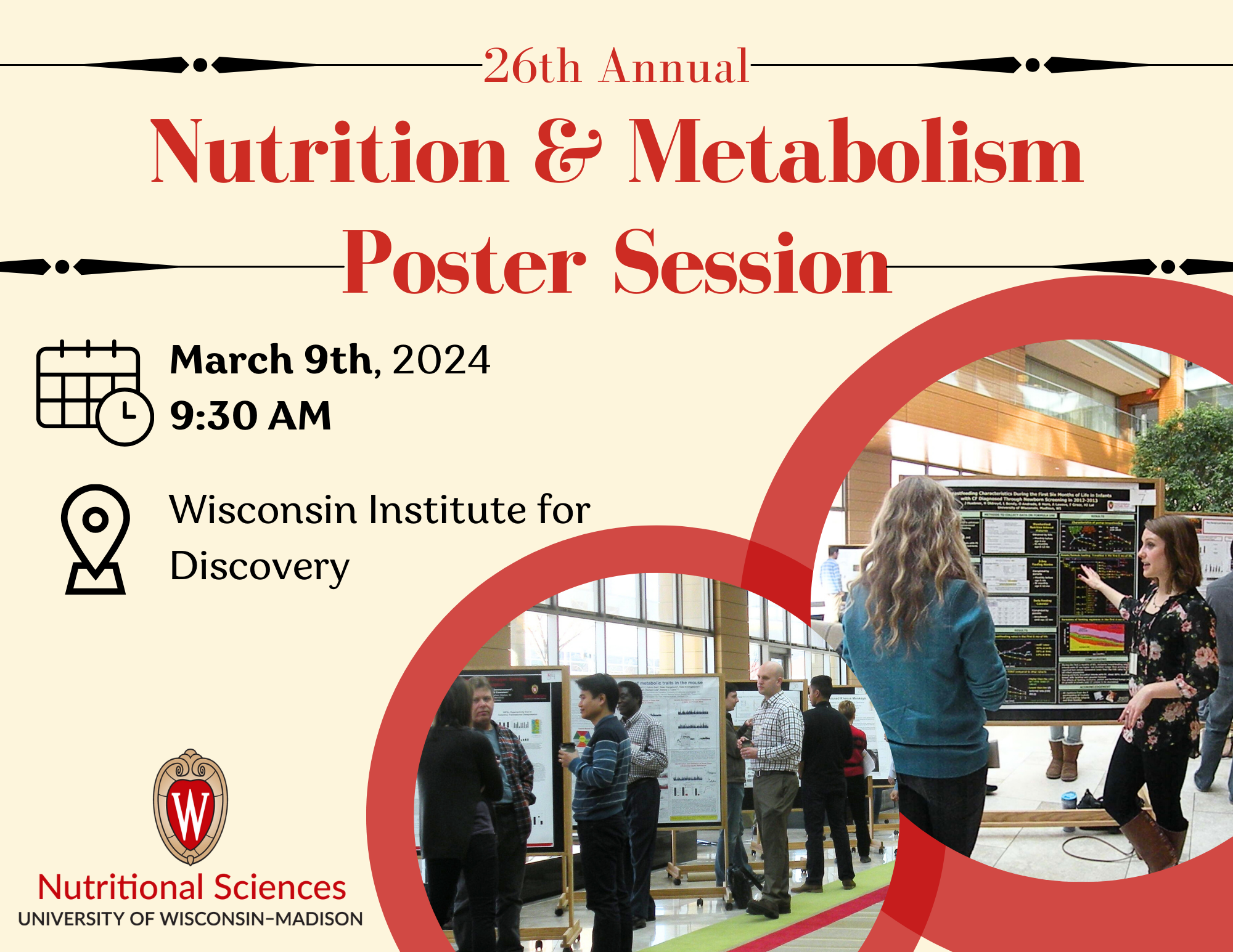 26th Annual Nutrition & Metabolism Poster Session – Nutritional Sciences